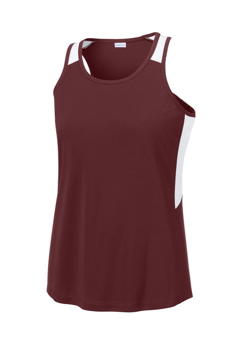 Sport-Tek LST446 Women's Club Track Tank