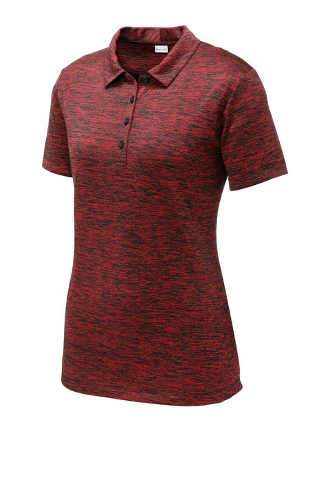 Sport-Tek LST590 Women's PosiCharge  Electric Heather Polo