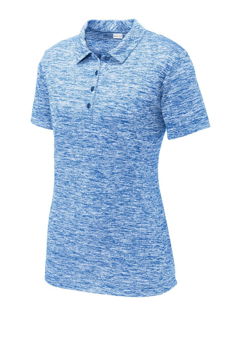 Sport-Tek LST590 Women's PosiCharge  Electric Heather Polo