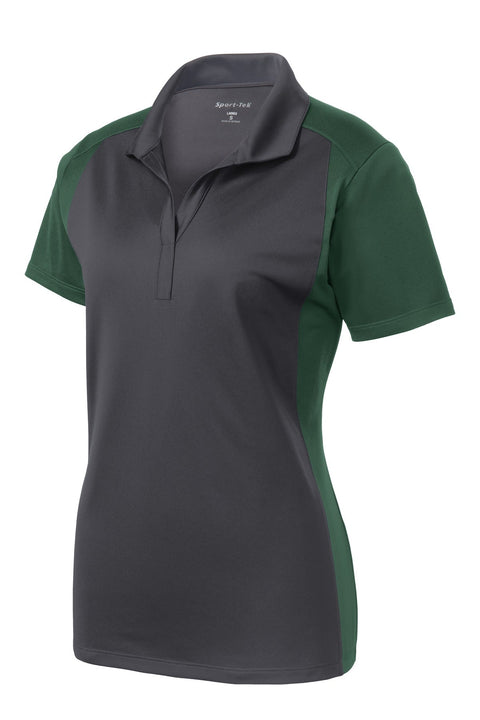 Sport-Tek LST652 Women's Colorblock Micropique Sport-Wick Polo