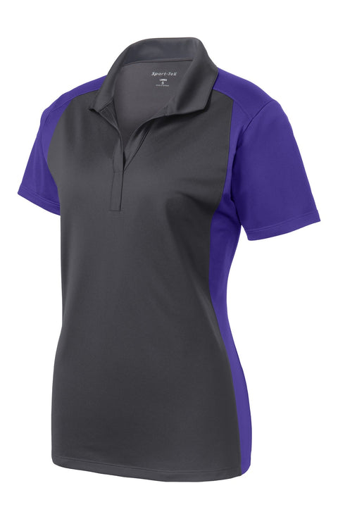 Sport-Tek LST652 Women's Colorblock Micropique Sport-Wick Polo