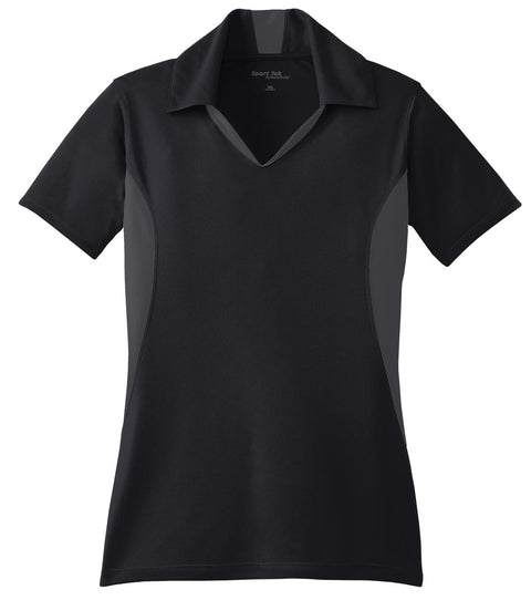 Sport-Tek LST655 Women's Side Blocked Micropique Sport-Wick Polo