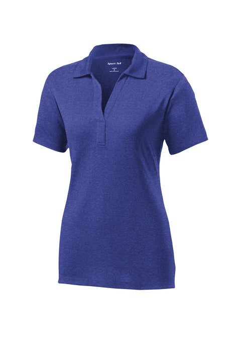 Sport-Tek LST660 Women's Heather Contender Polo