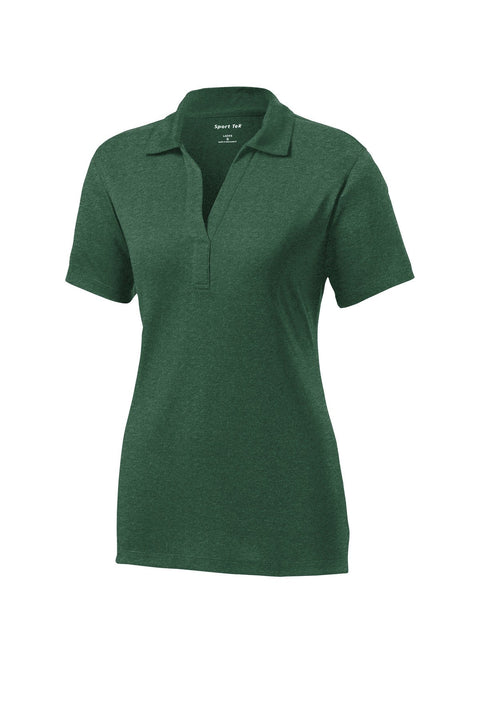 Sport-Tek LST660 Women's Heather Contender Polo