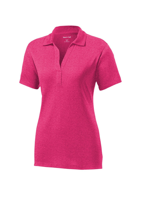 Sport-Tek LST660 Women's Heather Contender Polo