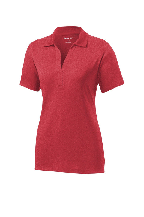 Sport-Tek LST660 Women's Heather Contender Polo