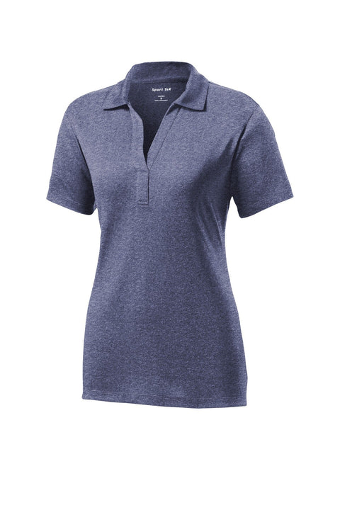 Sport-Tek LST660 Women's Heather Contender Polo