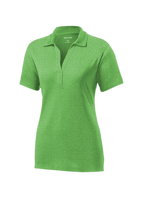 Sport-Tek LST660 Women's Heather Contender Polo