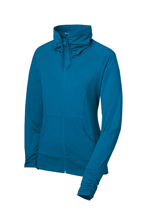 Sport-Tek LST852 Women's Sport-Wick Stretch Full-Zip Jacket