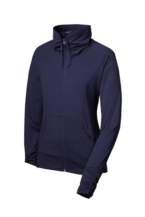 Sport-Tek LST852 Women's Sport-Wick Stretch Full-Zip Jacket
