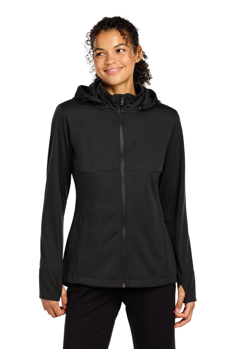 Sport-Tek LST980 Women's Hooded Soft Shell Jacket