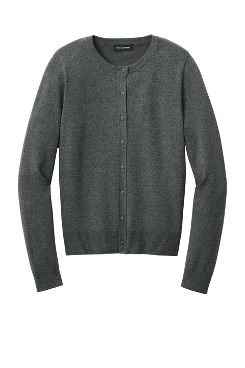 Port Authority LSW2870 Women's Easy Care Crewneck Cardigan Sweater