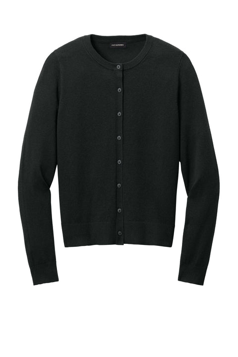 Port Authority LSW2870 Women's Easy Care Crewneck Cardigan Sweater