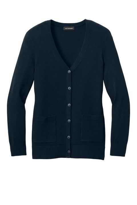 Port Authority LSW4150 Women's Easy Care Button-Up Cardigan Sweater