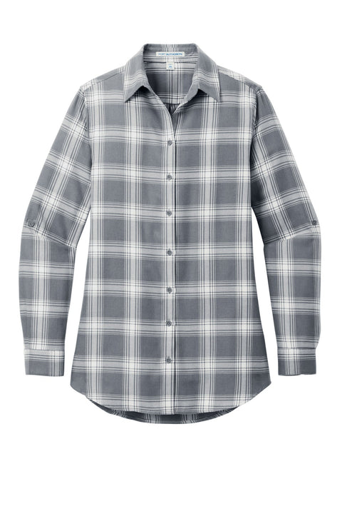 Port Authority LW668 Women's Plaid Flannel Tunic