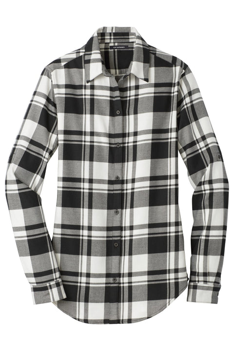 Port Authority LW668 Women's Plaid Flannel Tunic