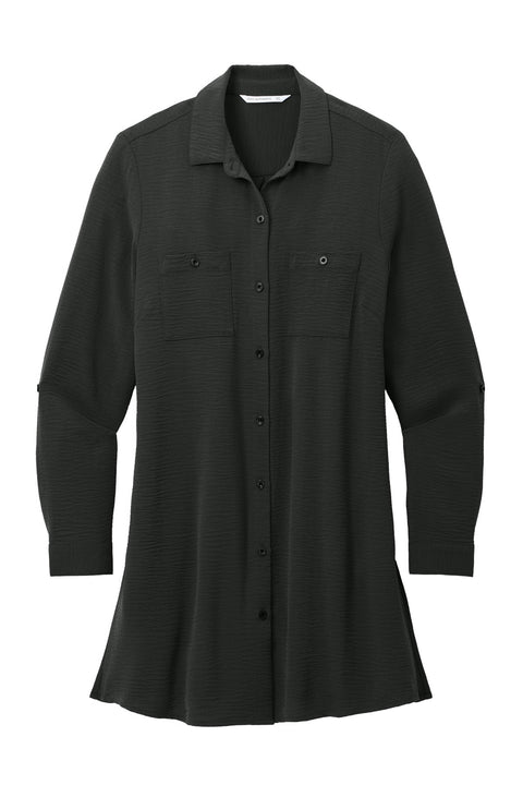 Port Authority LW715 Women's Textured Crepe Long Tunic