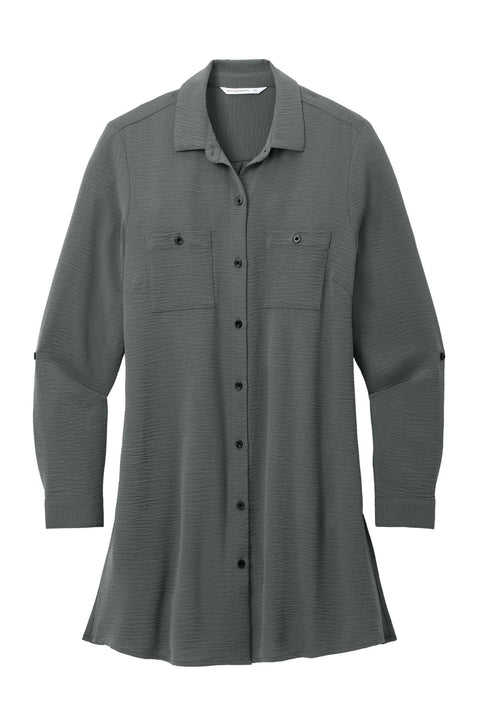 Port Authority LW715 Women's Textured Crepe Long Tunic