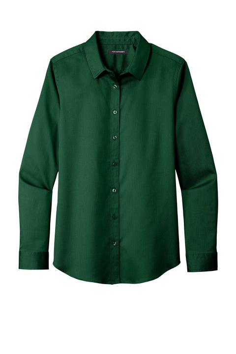 Port Authority LW808 Women's Long Sleeve SuperPro ReactTwill Shirt