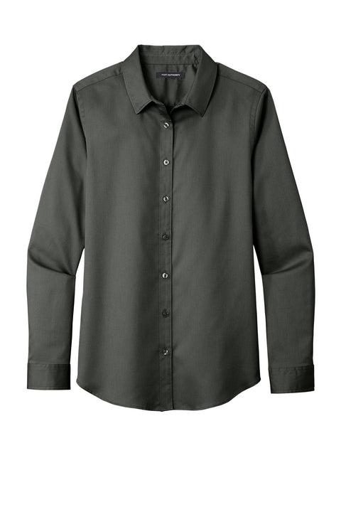 Port Authority LW808 Women's Long Sleeve SuperPro ReactTwill Shirt