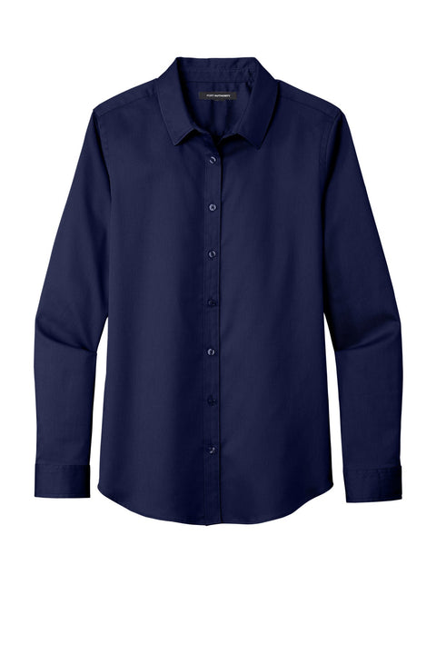 Port Authority LW808 Women's Long Sleeve SuperPro ReactTwill Shirt