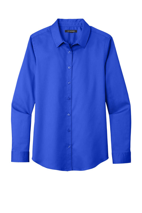 Port Authority LW808 Women's Long Sleeve SuperPro ReactTwill Shirt