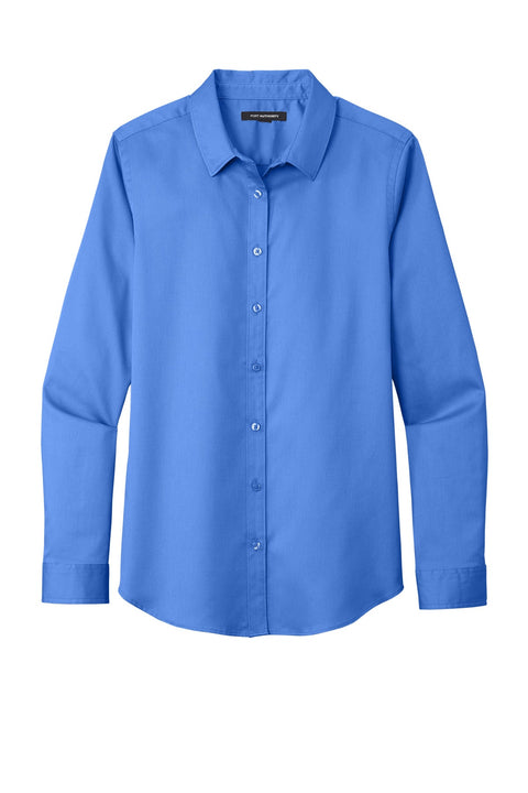 Port Authority LW808 Women's Long Sleeve SuperPro ReactTwill Shirt