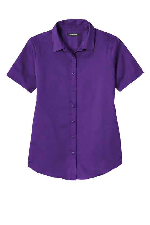 Port Authority LW809 Women's Short Sleeve SuperPro ReactTwill Shirt