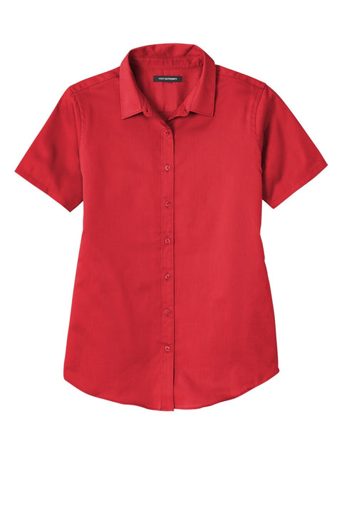 Port Authority LW809 Women's Short Sleeve SuperPro ReactTwill Shirt