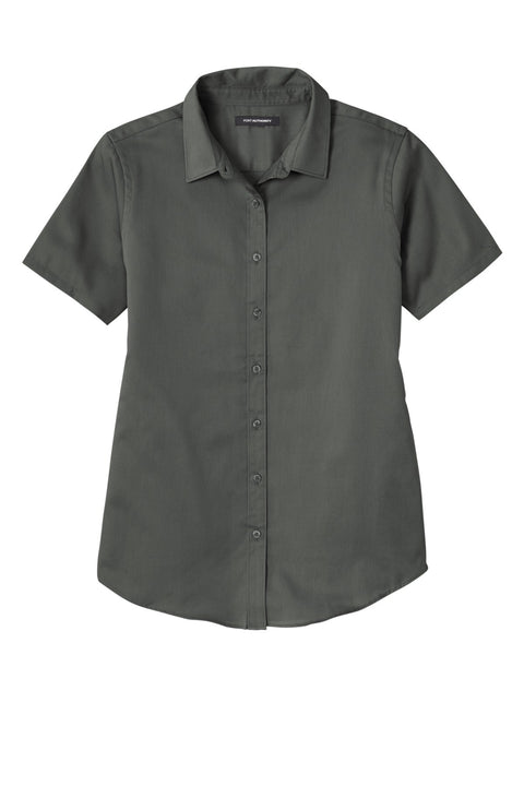 Port Authority LW809 Women's Short Sleeve SuperPro ReactTwill Shirt