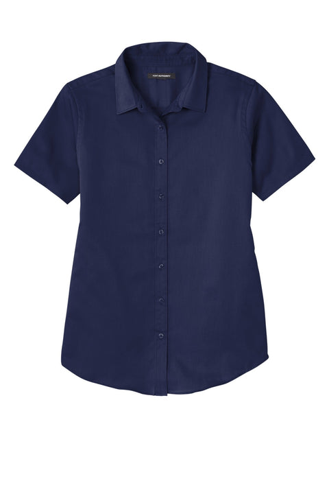 Port Authority LW809 Women's Short Sleeve SuperPro ReactTwill Shirt