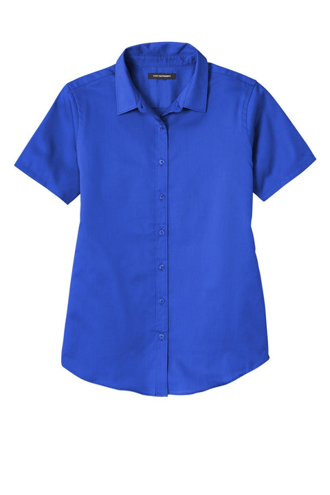 Port Authority LW809 Women's Short Sleeve SuperPro ReactTwill Shirt