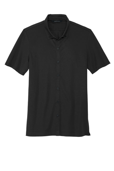 Mercer+Mettle MM1006 Stretch Pique Full-Button Polo