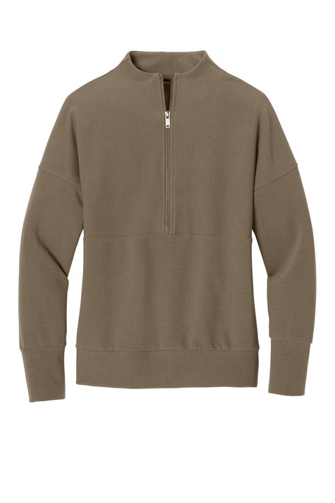 Mercer+Mettle MM3041 Women's Linear Texture 1/4-Zip