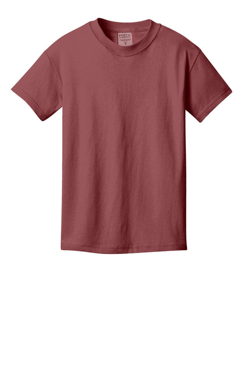 Port & Co PC099Y Youth Beach Wash Garment-Dyed Tee