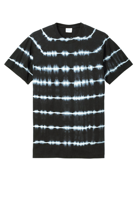 Port & Co PC142 Allover Stripe Tie-Dye Tee
