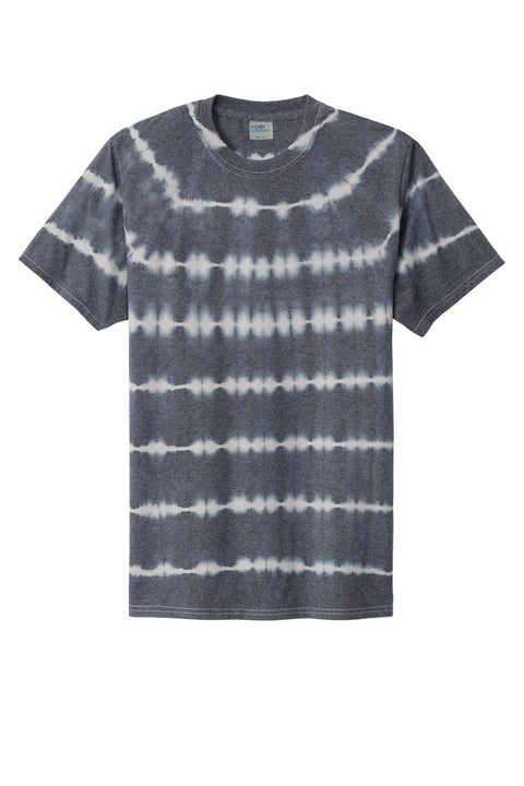 Port & Co PC142 Allover Stripe Tie-Dye Tee