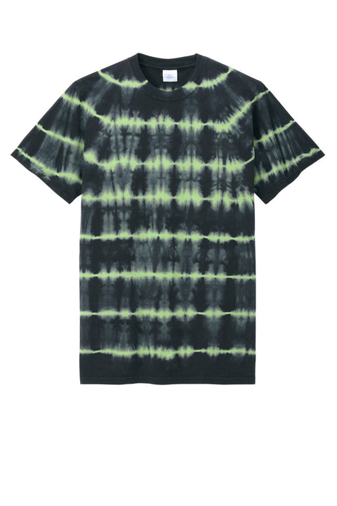 Port & Co PC142 Allover Stripe Tie-Dye Tee