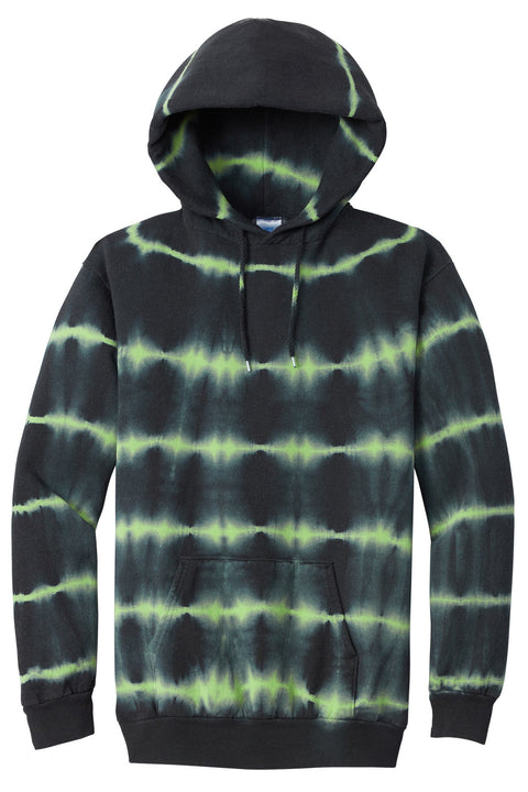 Port & Co PC143 Allover Stripe Tie-Dye Fleece