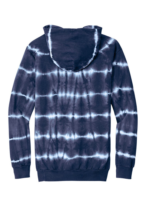 Port & Co PC143 Allover Stripe Tie-Dye Fleece
