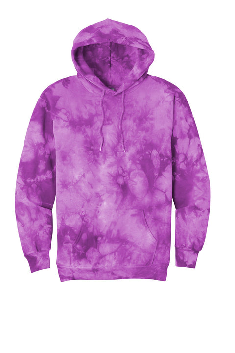 Port & Co PC144 Crystal Tie-Dye Pullover Hoodie