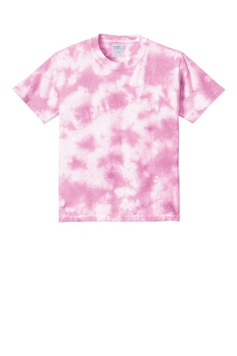 Port & Co PC145Y Youth Crystal Tie-Dye Tee