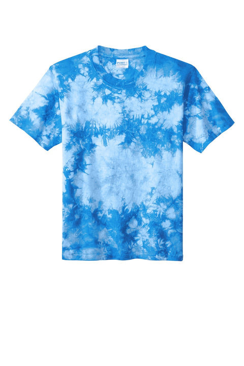Port & Co PC145Y Youth Crystal Tie-Dye Tee