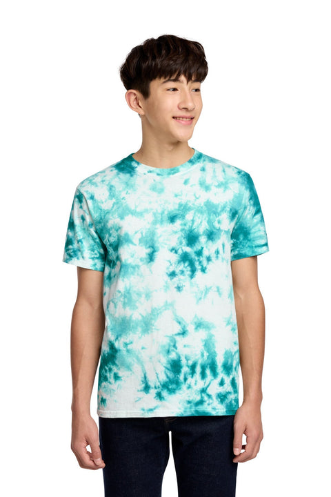 Port & Co PC145Y Youth Crystal Tie-Dye Tee