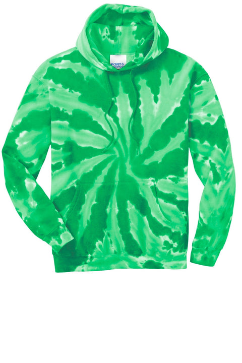 Port & Co PC146 Tie-Dye Pullover Hooded Sweatshirt