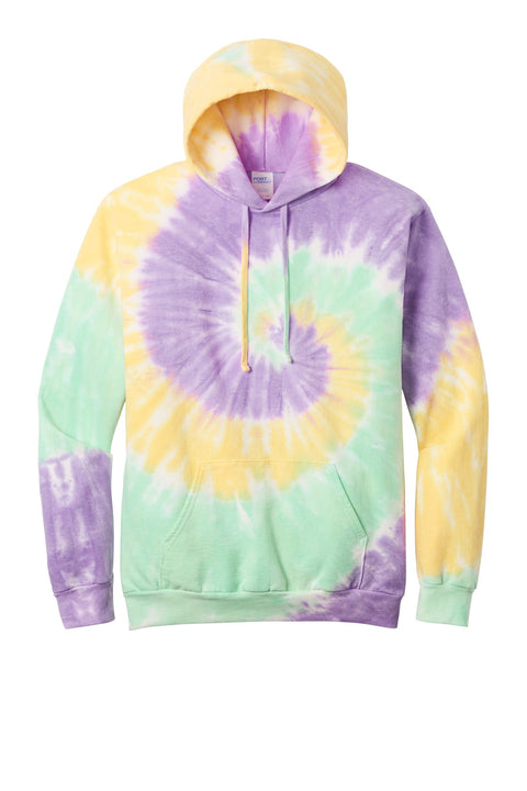 Port & Co PC146 Tie-Dye Pullover Hooded Sweatshirt