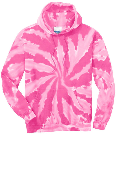 Port & Co PC146 Tie-Dye Pullover Hooded Sweatshirt