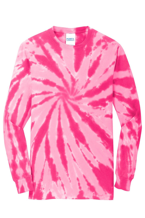 Port & Co PC147LS Tie-Dye Long Sleeve Tee