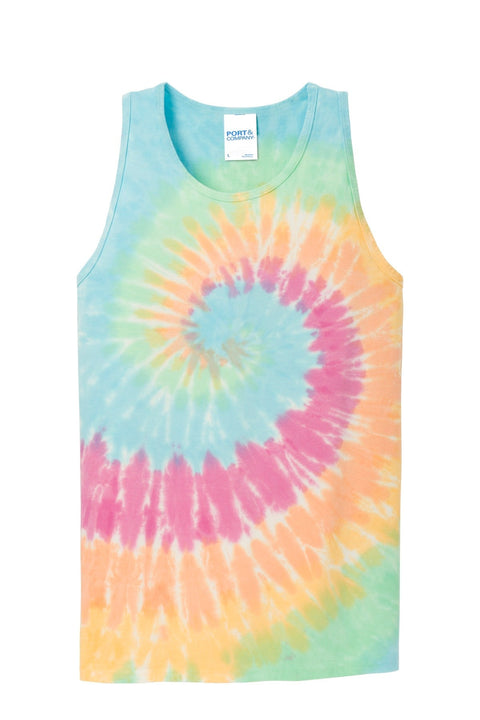 Port & Co PC147TT Tie-Dye Tank Top