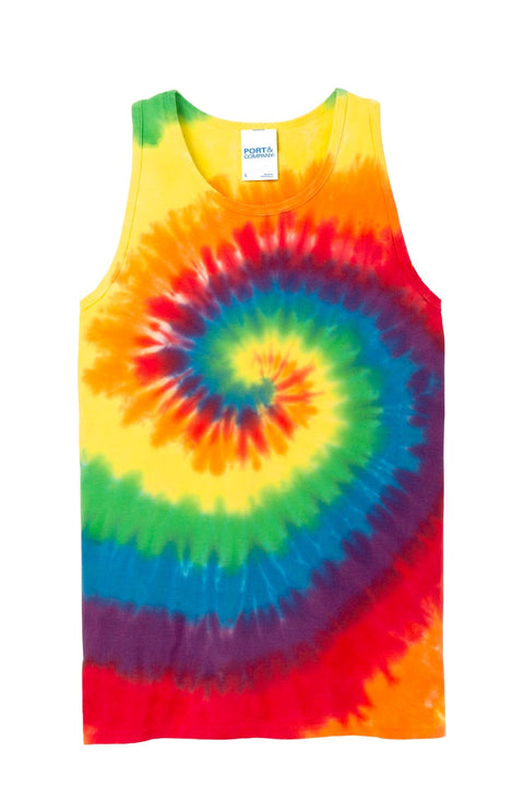 Port & Co PC147TT Tie-Dye Tank Top
